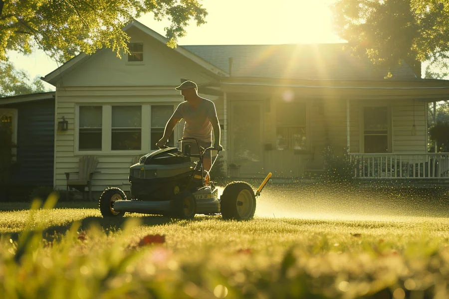ego power mower